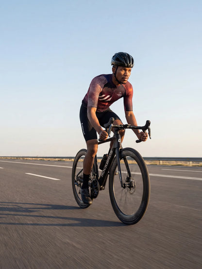 Men's Cycling Jersey-Cosmic Halftone