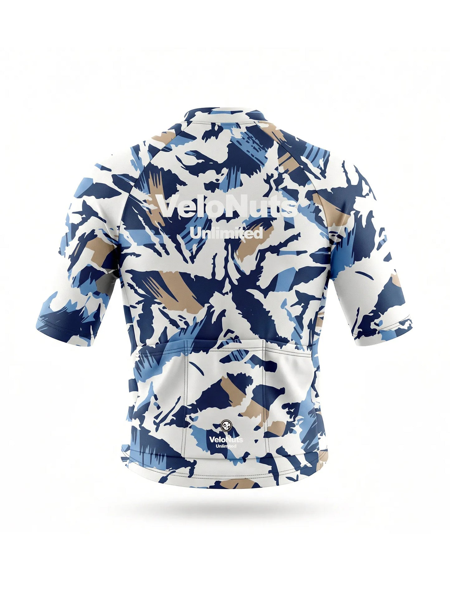Men's Cycling Jersey-Brush Leaf Camo