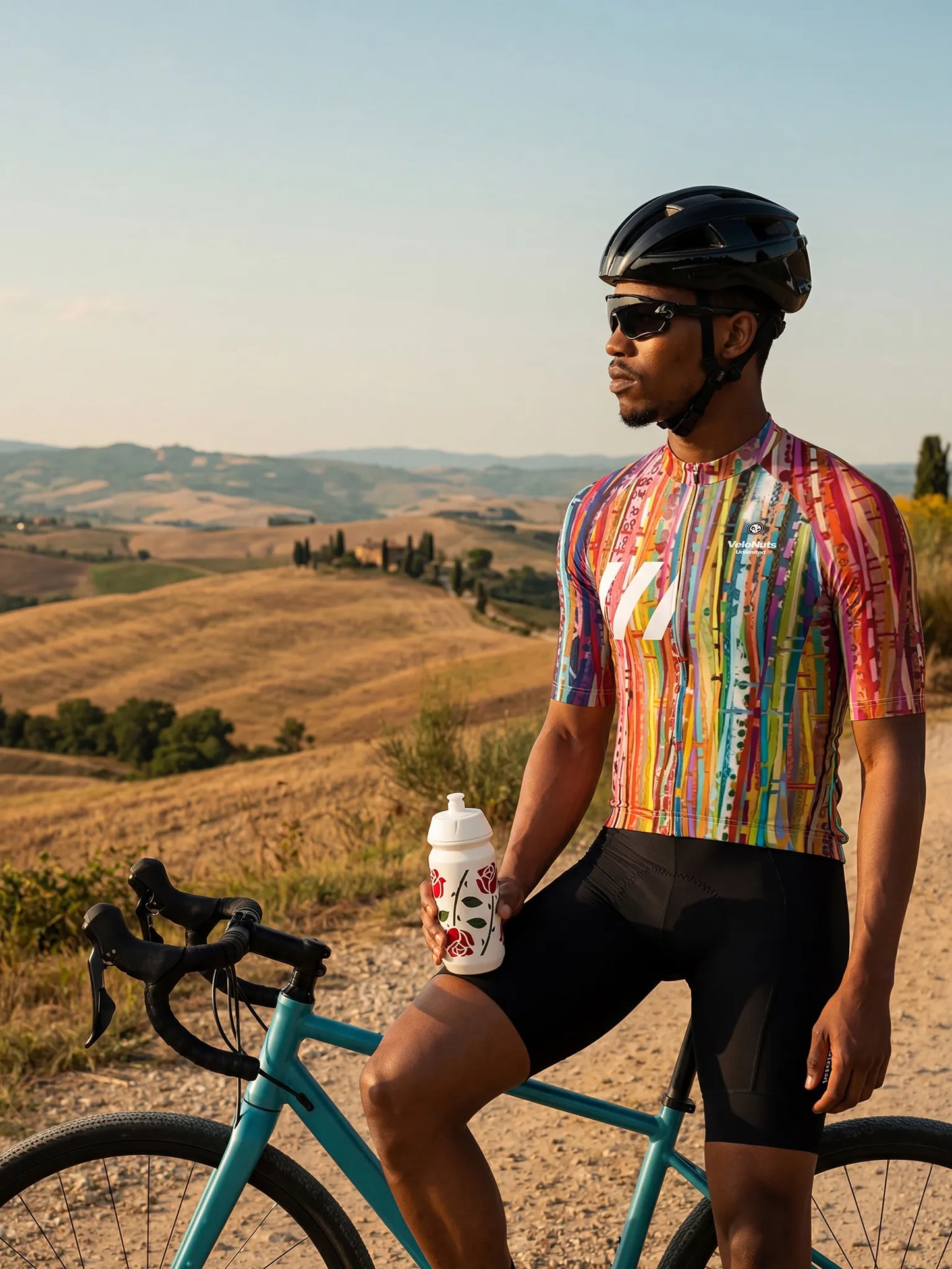 Men's Cycling Jersey-Carnival Strata