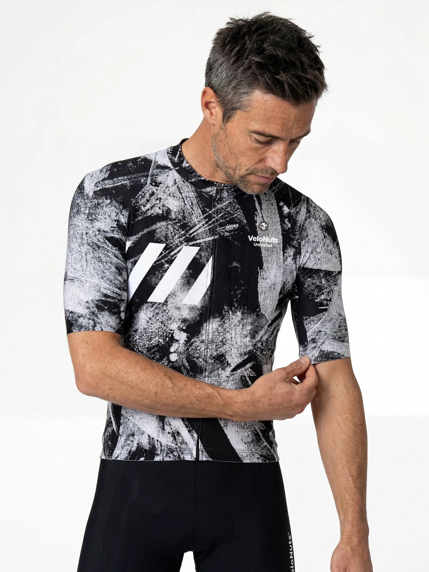 Men's Cycling Jersey-Chalk Riot