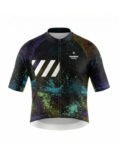 Men's Cycling Jersey-Cosmic Spray