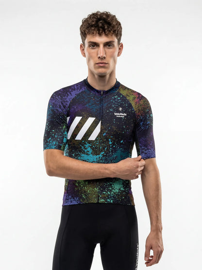 Men's Cycling Jersey-Cosmic Spray
