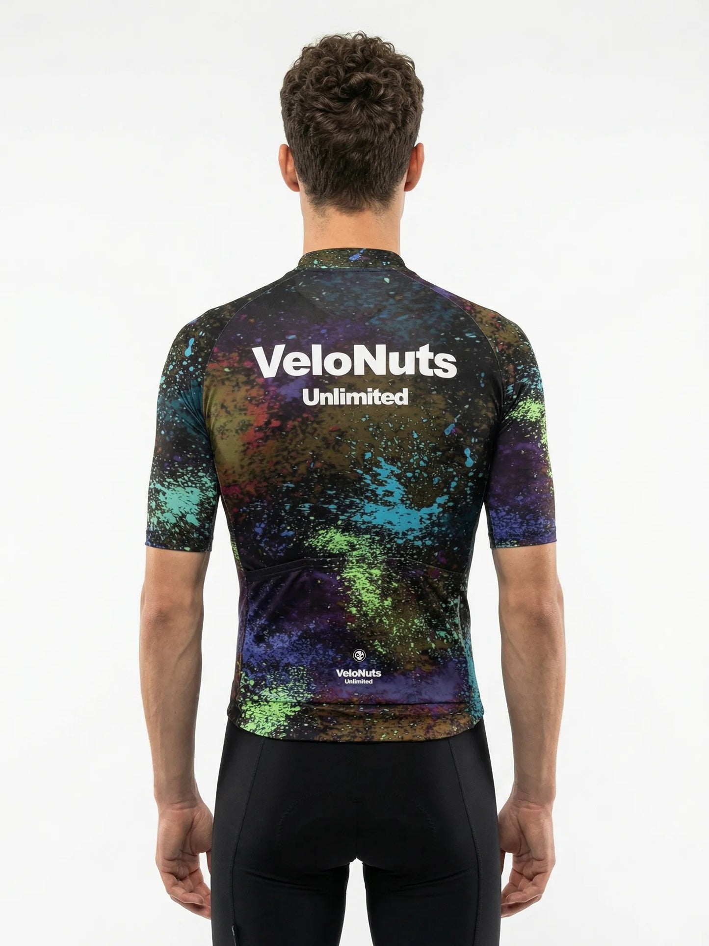 Men's Cycling Jersey-Cosmic Spray