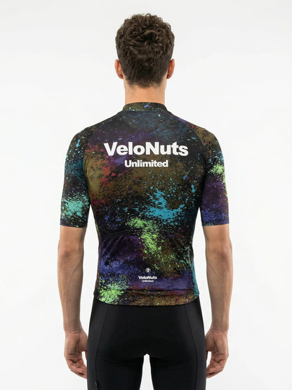Men's Cycling Jersey-Cosmic Spray