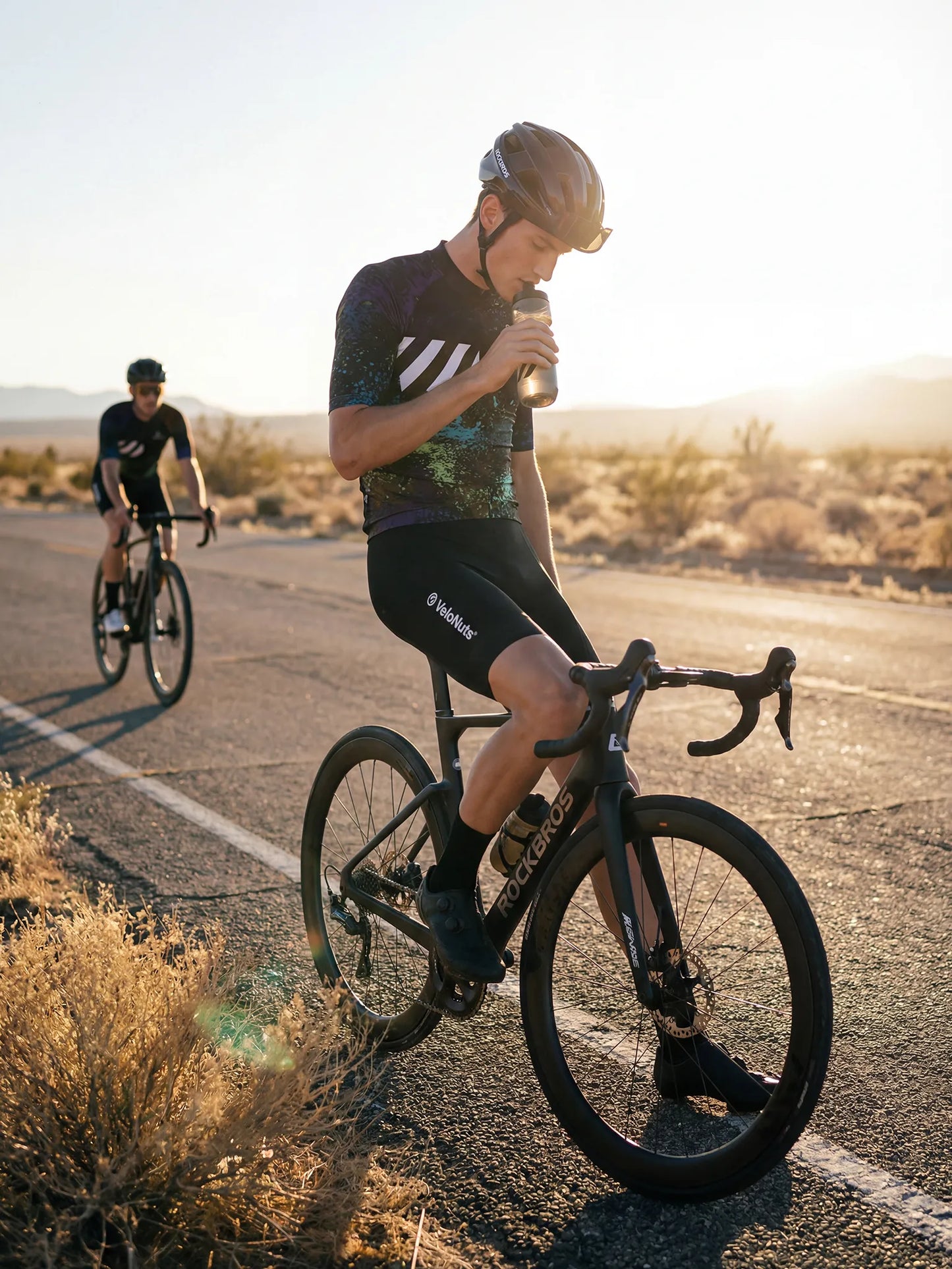 Men's Cycling Jersey-Cosmic Spray