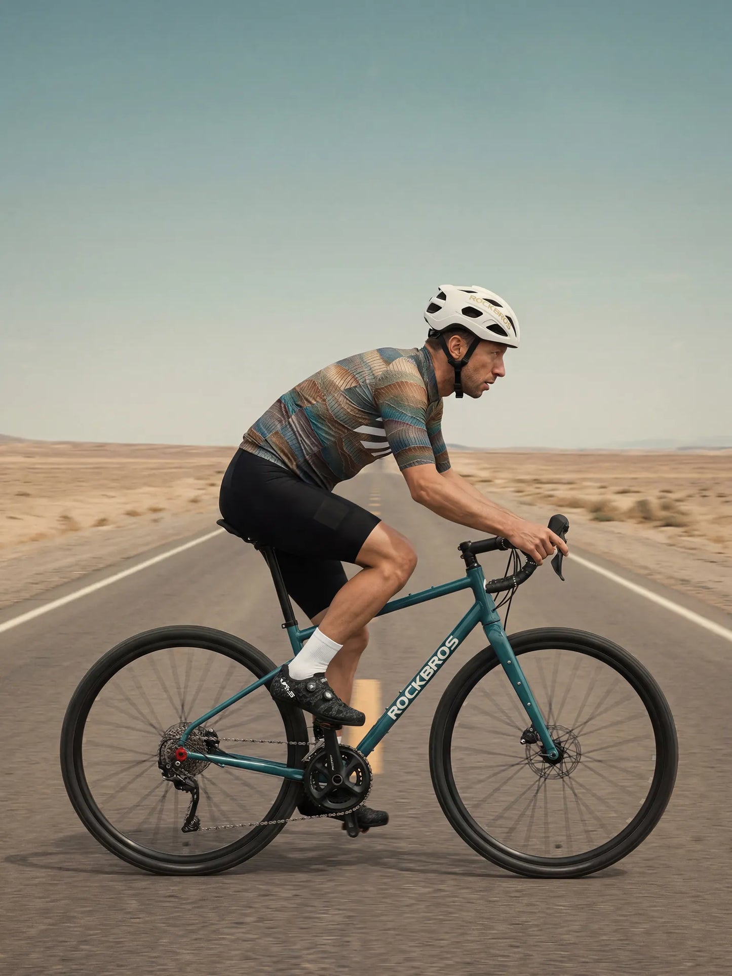 Men's Cycling Jersey-Desert Contour