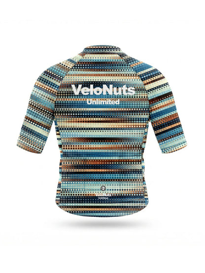 Men's Cycling Jersey-Dotwave Stripe
