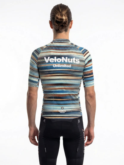 Men's Cycling Jersey-Dotwave Stripe