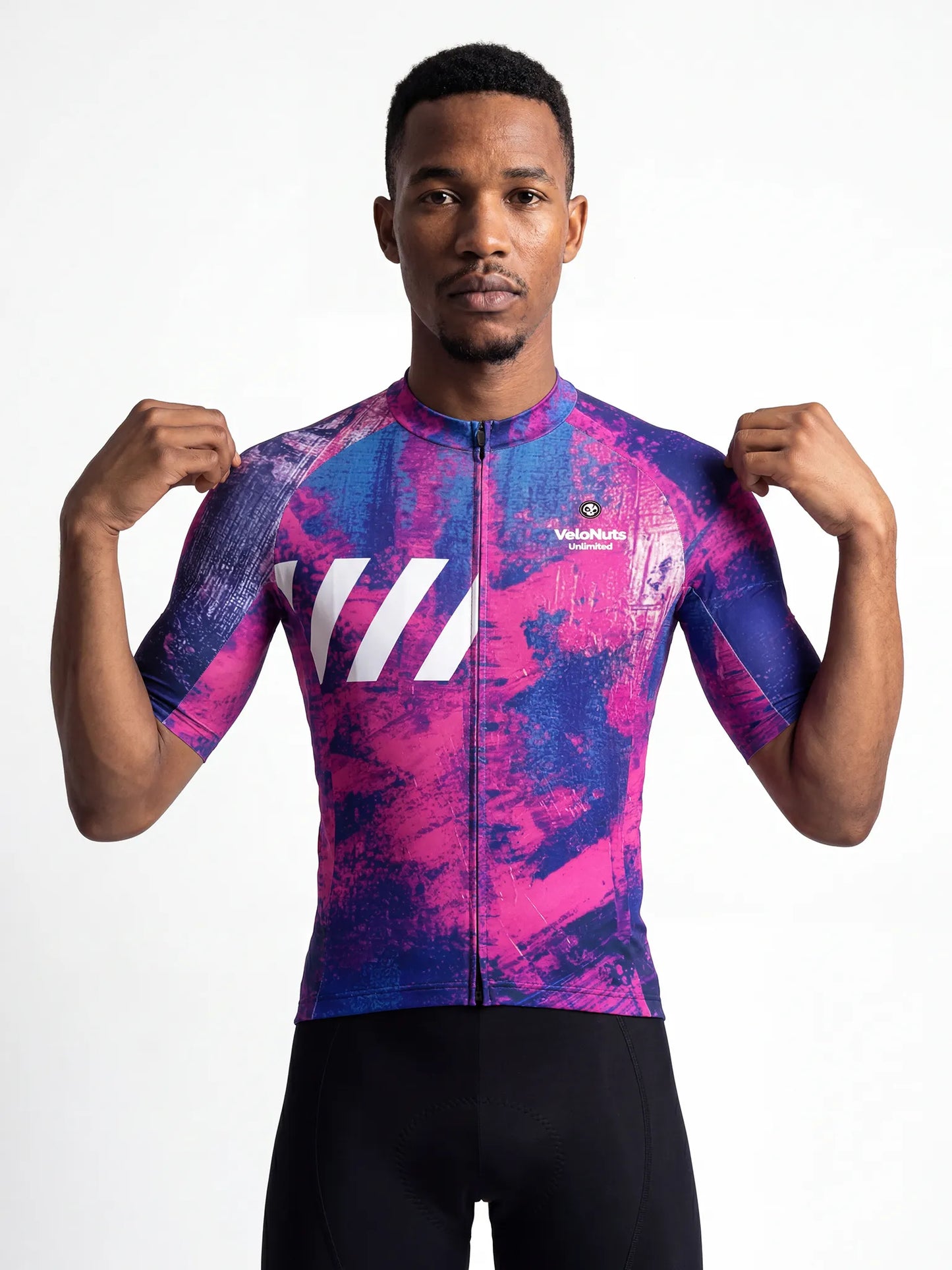Men's Cycling Jersey-Emerald Splash