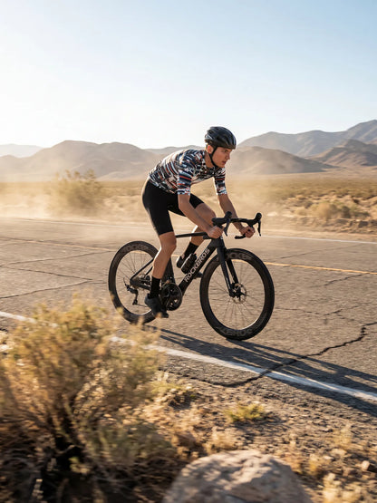 Men's Cycling Jersey-Fragment Camo