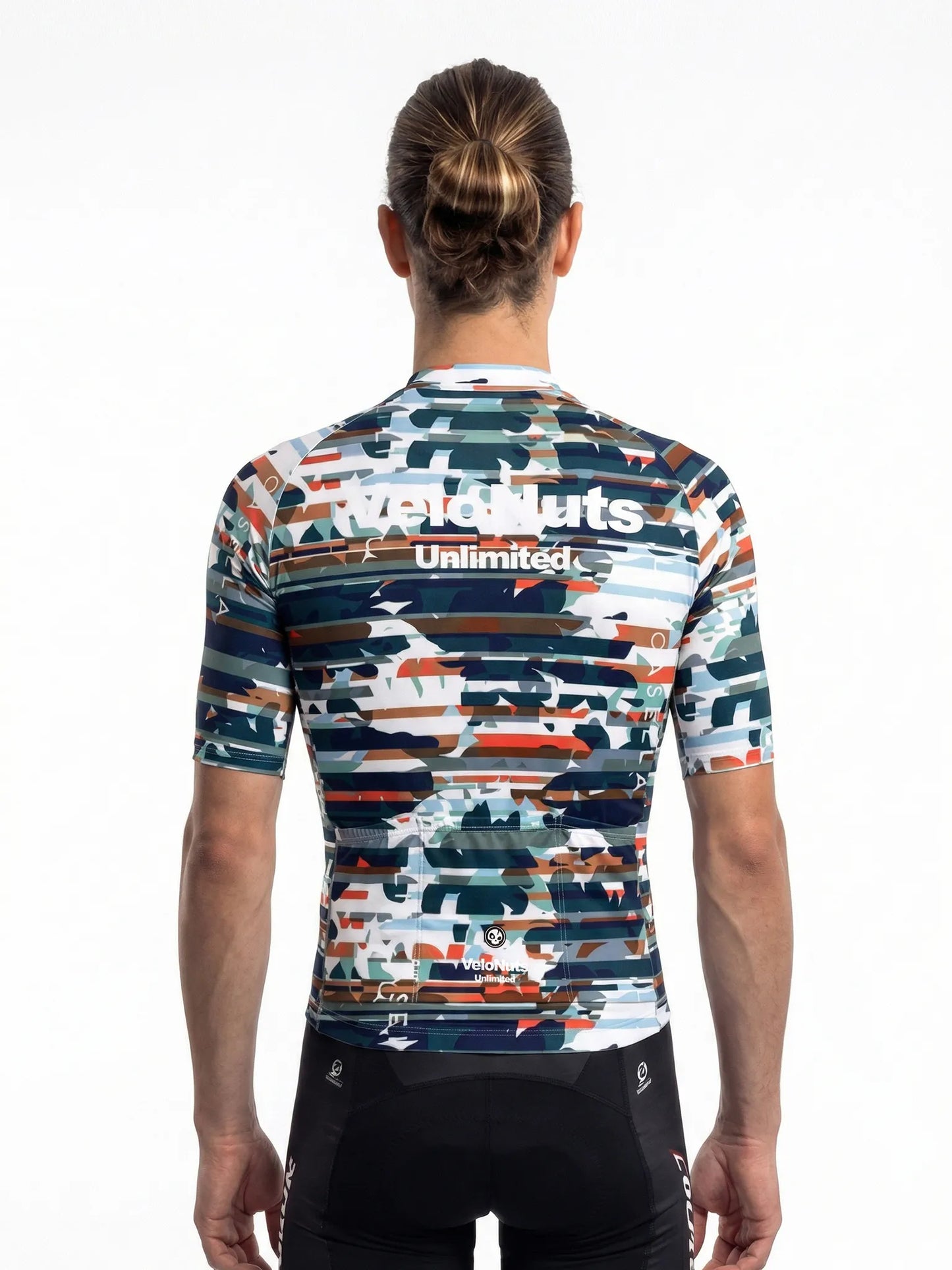 Men's Cycling Jersey-Fragment Camo