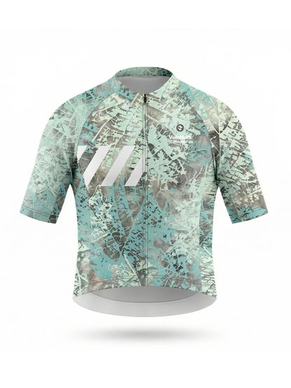 Men's Cycling Jersey-Frost Scratch Camo