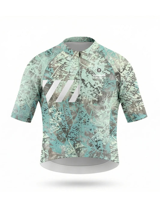 Men's Cycling Jersey-Frost Scratch Camo