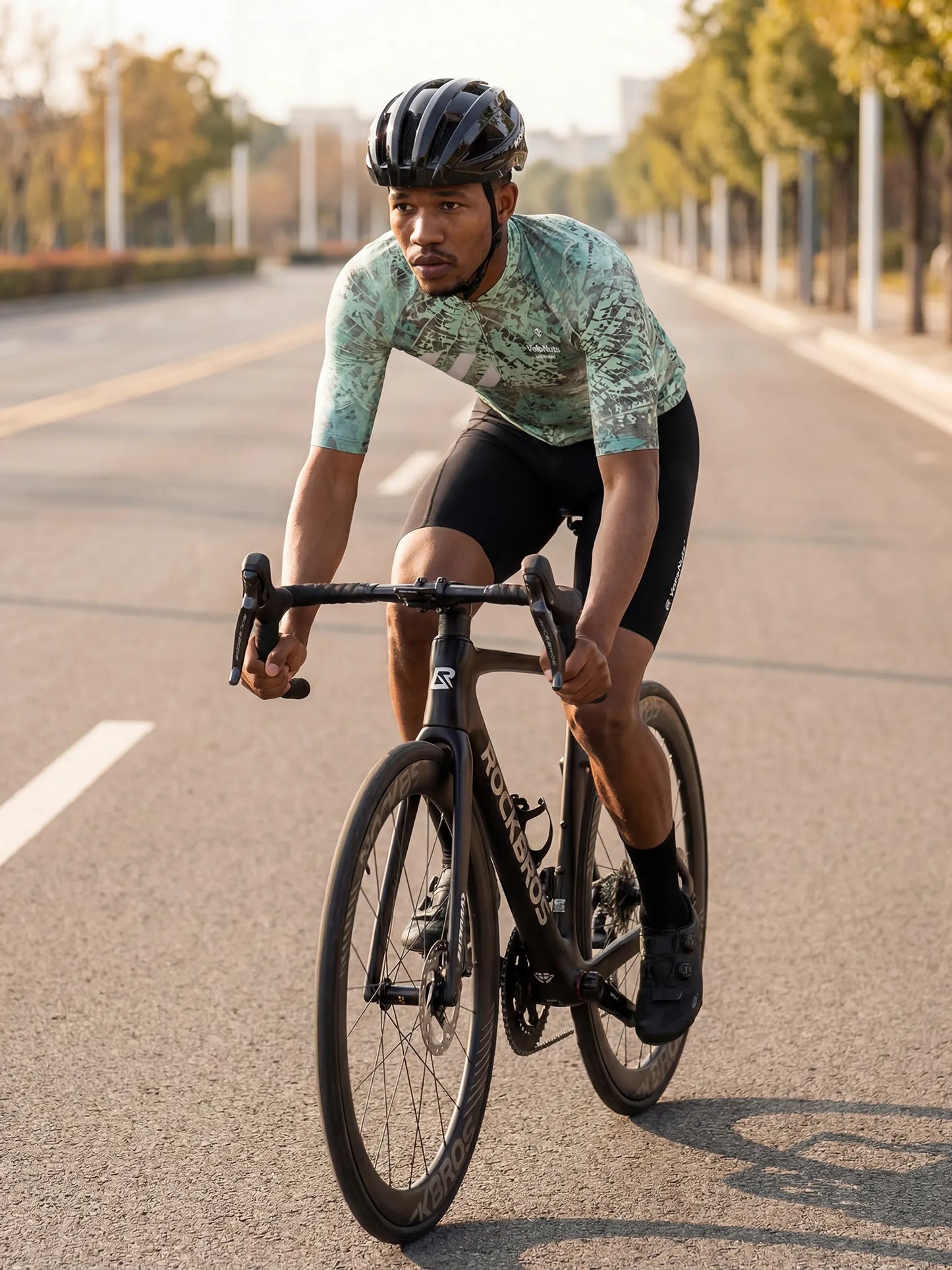 Men's Cycling Jersey-Frost Scratch Camo