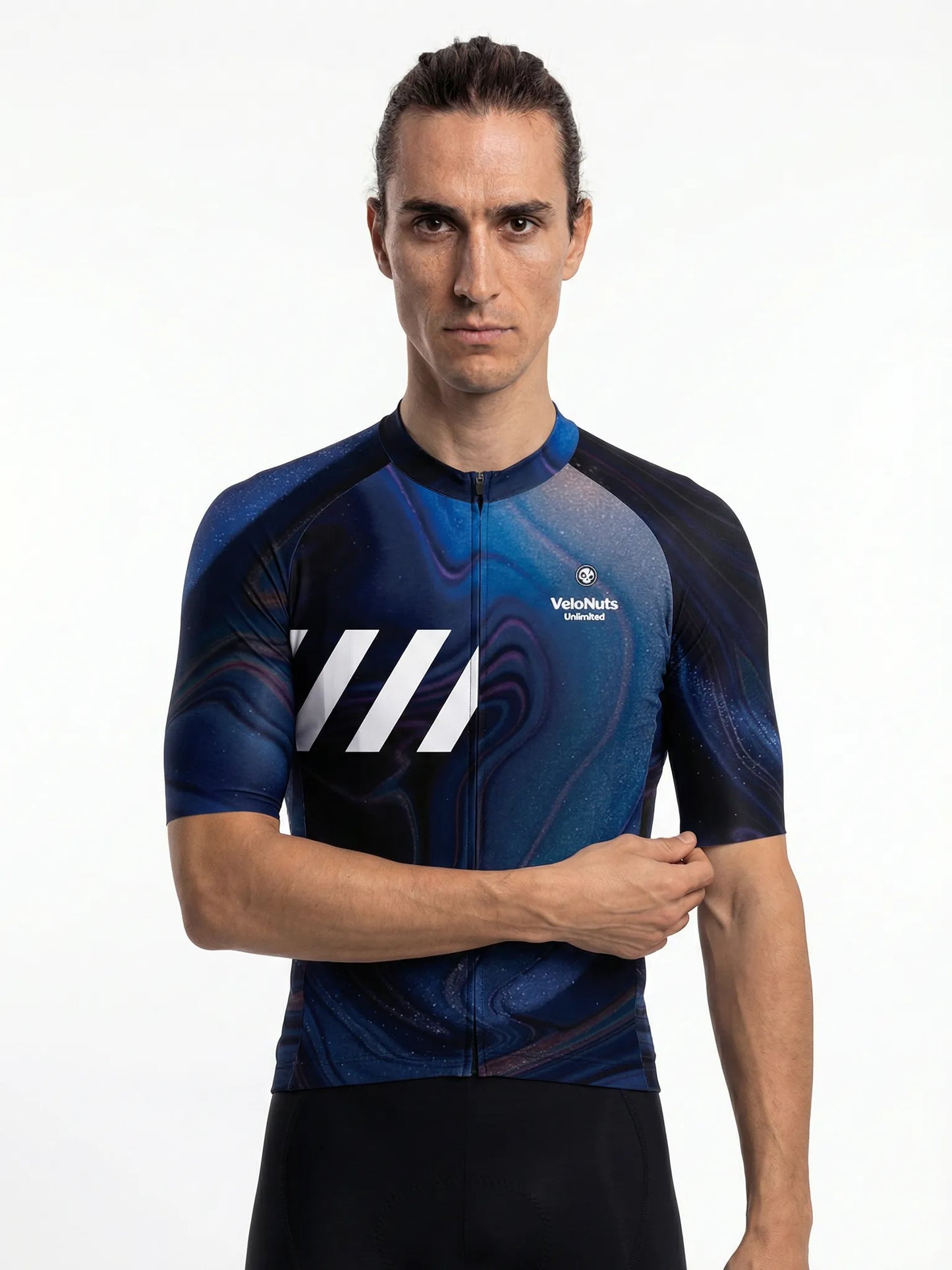 Men's Cycling Jersey-Midnight Gyre