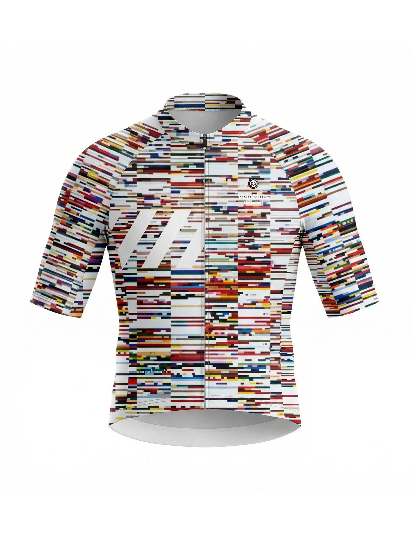 Men's Cycling Jersey-Glitch Scan