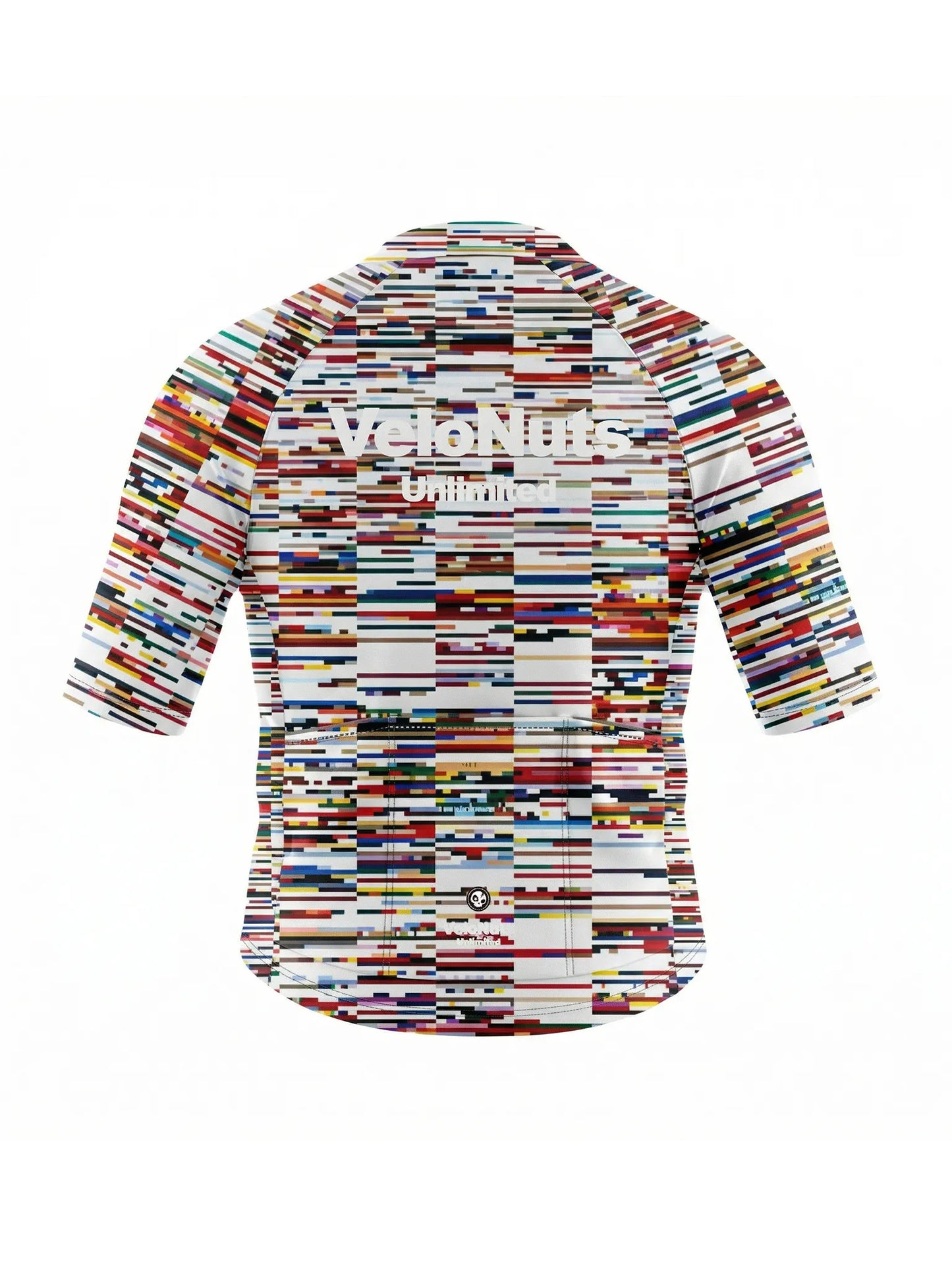 Men's Cycling Jersey-Glitch Scan