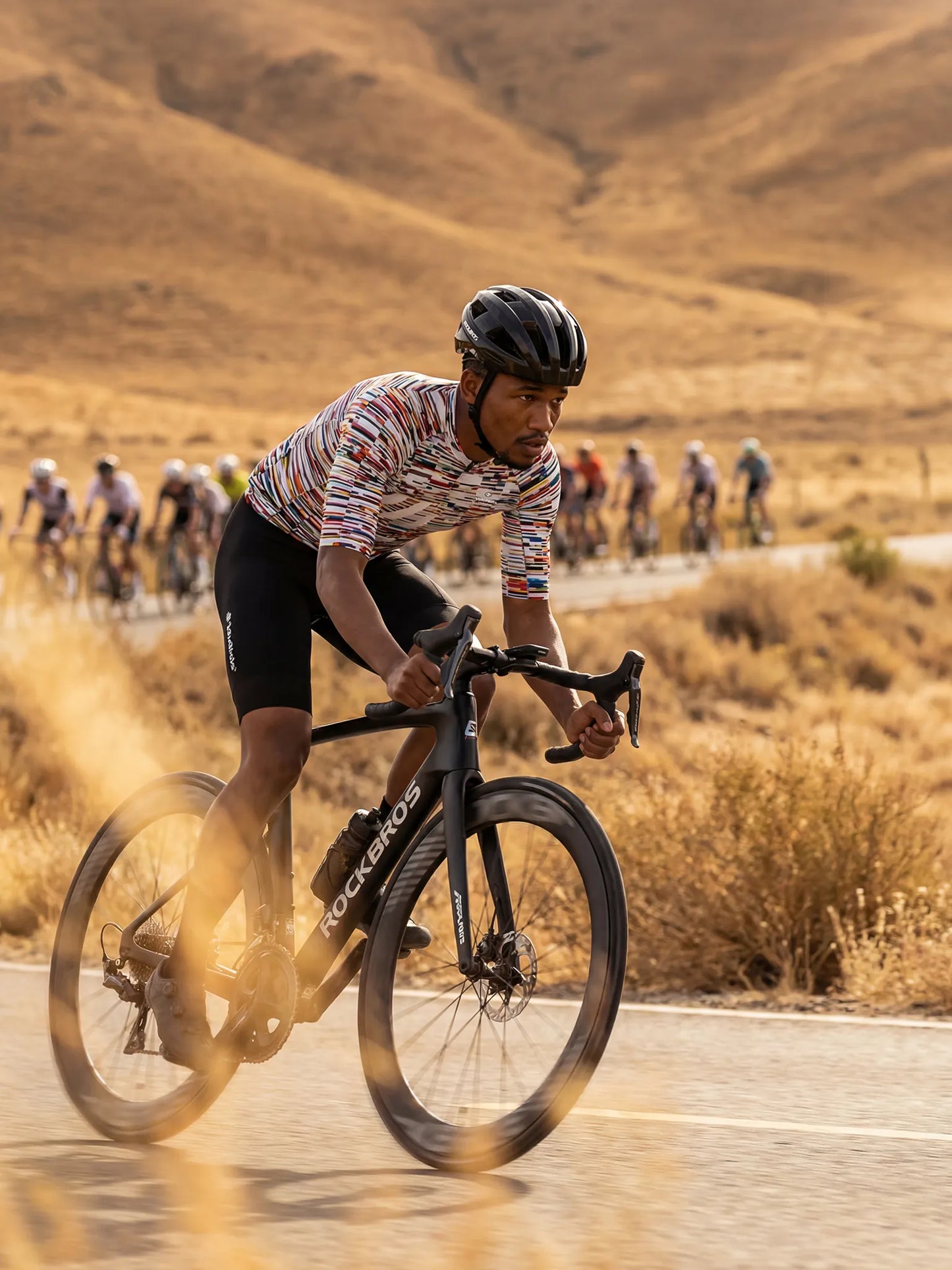 Men's Cycling Jersey-Glitch Scan