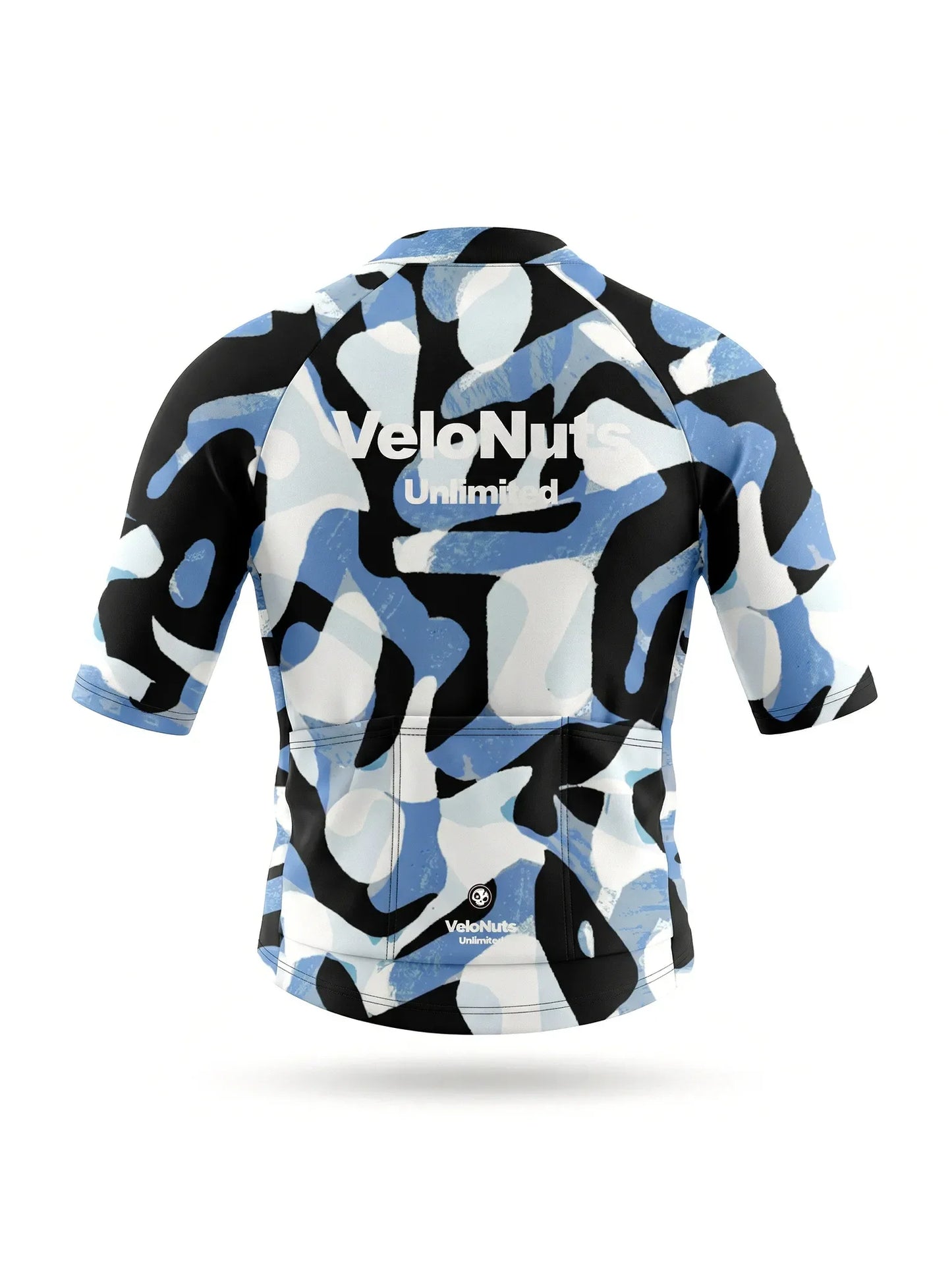 Men's Cycling Jersey-Ink Blob Camo