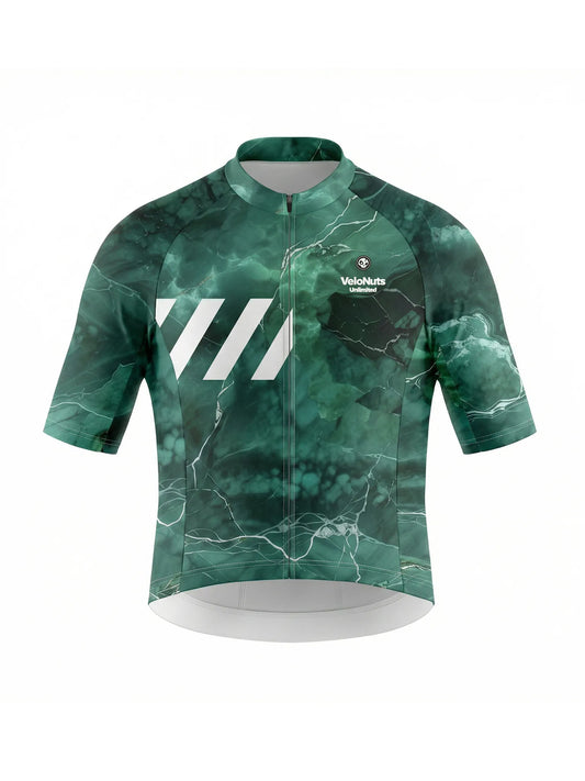 Men's Cycling Jersey-Emerald Vein