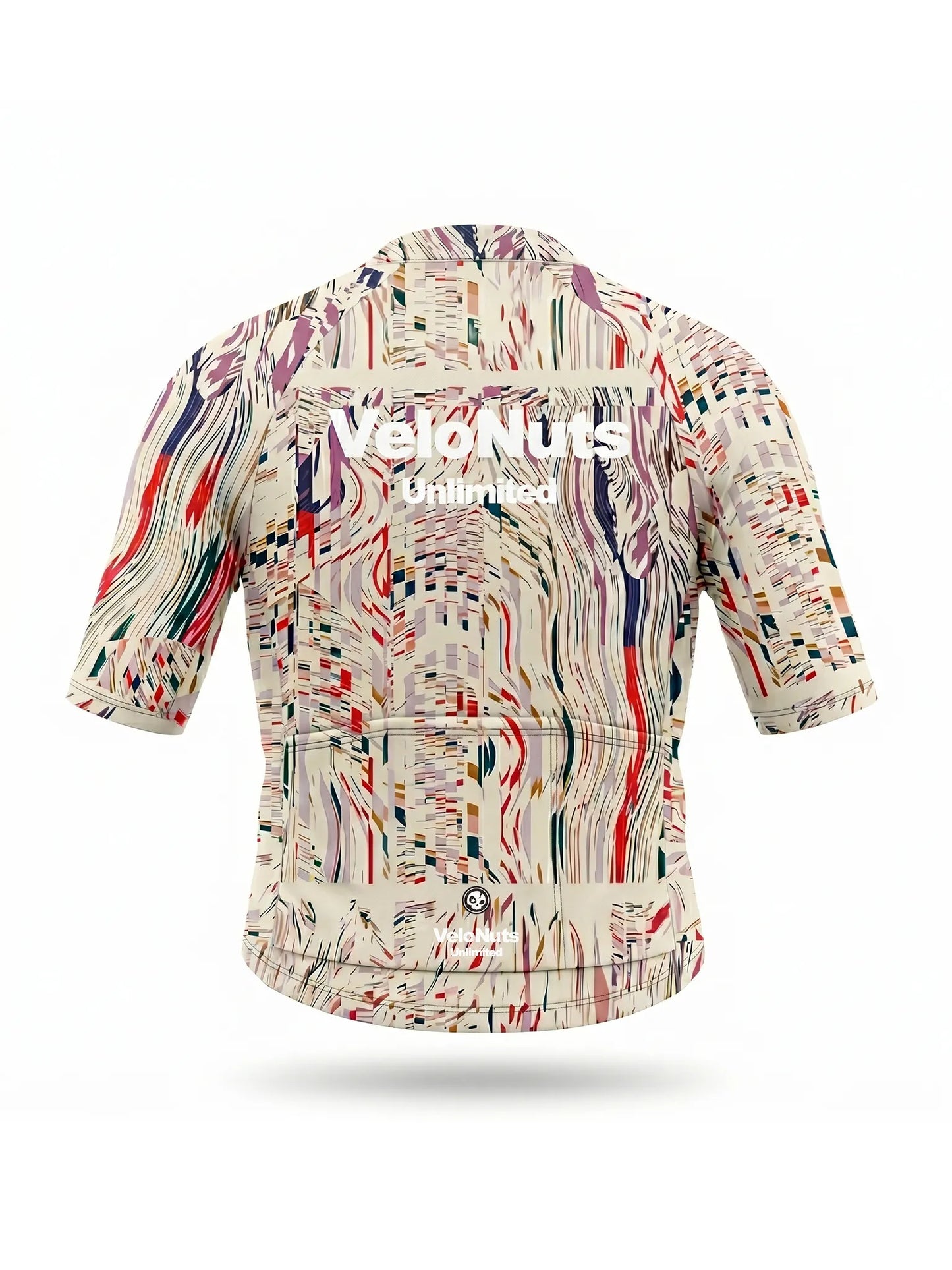 Men's Cycling Jersey-Magenta Noise