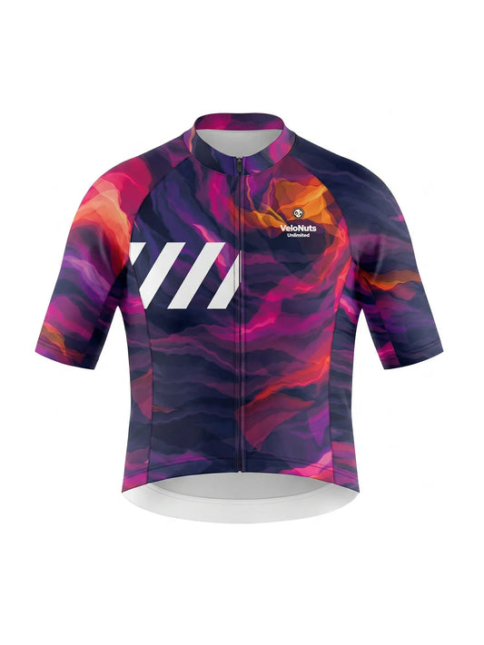 Men's Cycling Jersey-Magma Flow