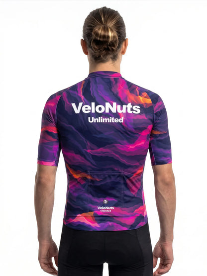Men's Cycling Jersey-Magma Flow