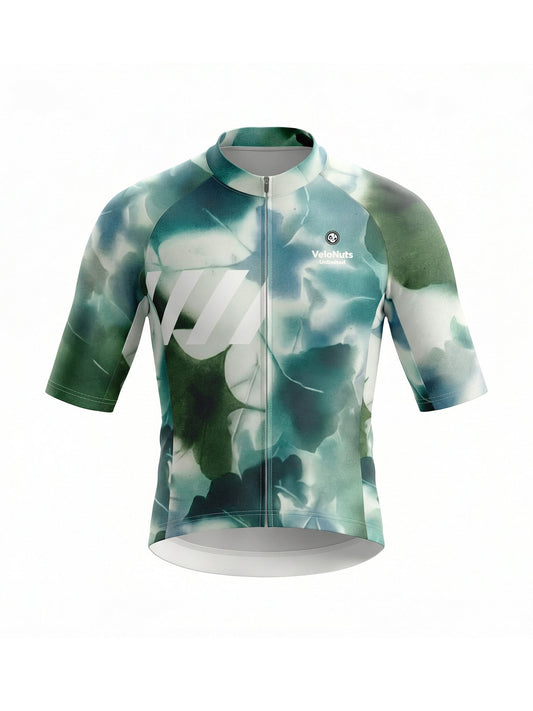 Men's Cycling Jersey-Mist Leaf Canopy