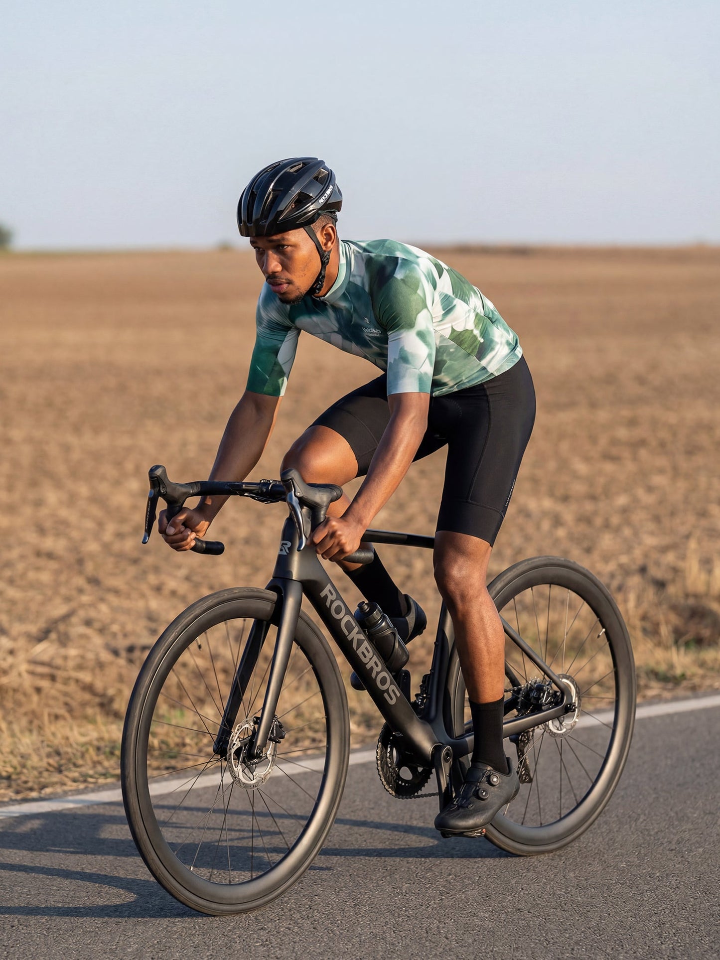 Men's Cycling Jersey-Mist Leaf Canopy