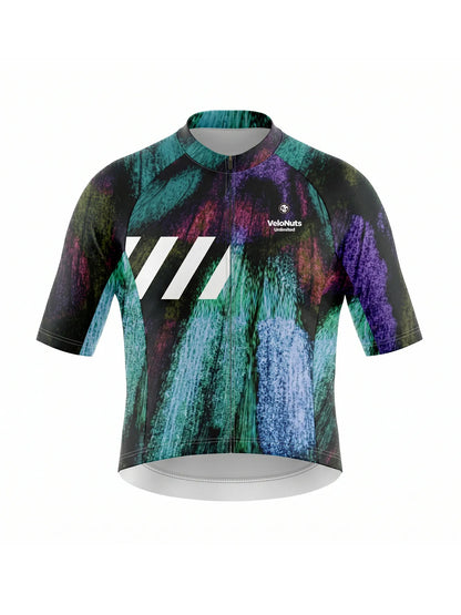 Men's Cycling Jersey-Neon Chalk