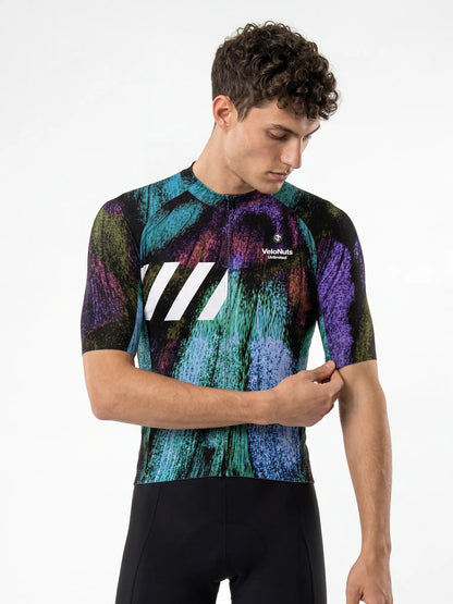 Men's Cycling Jersey-Neon Chalk
