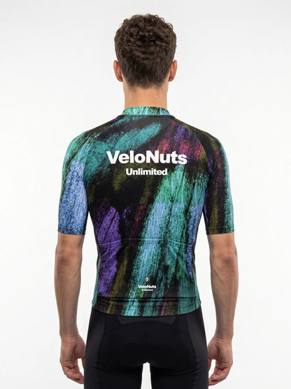 Men's Cycling Jersey-Neon Chalk