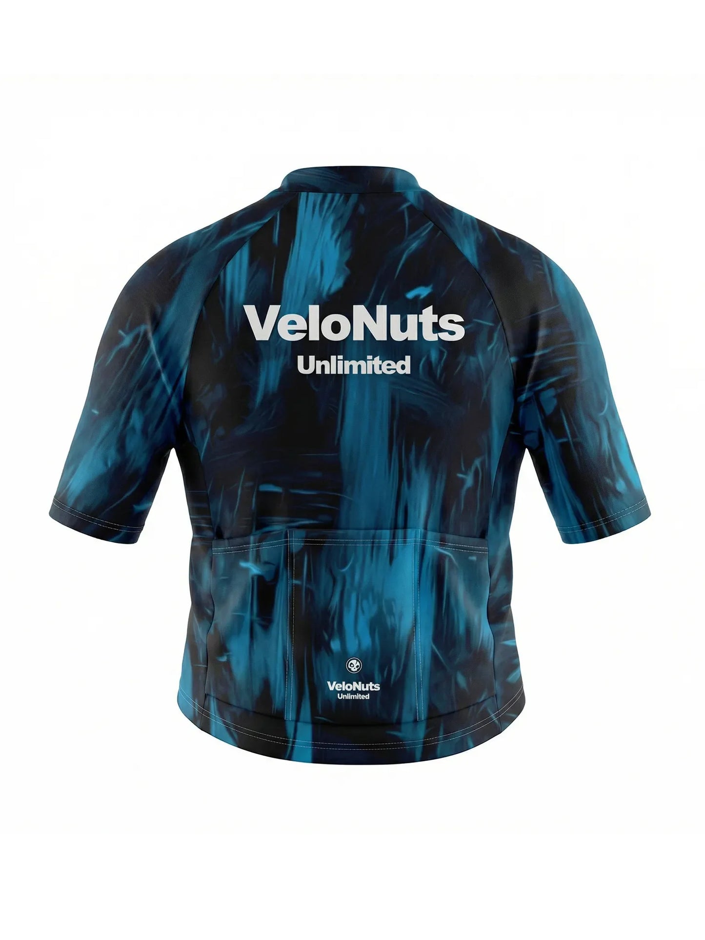 Men's Cycling Jersey-Blue Phantom