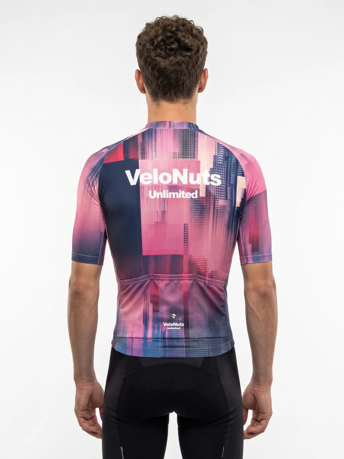 Men's Cycling Jersey-Ocean Blur