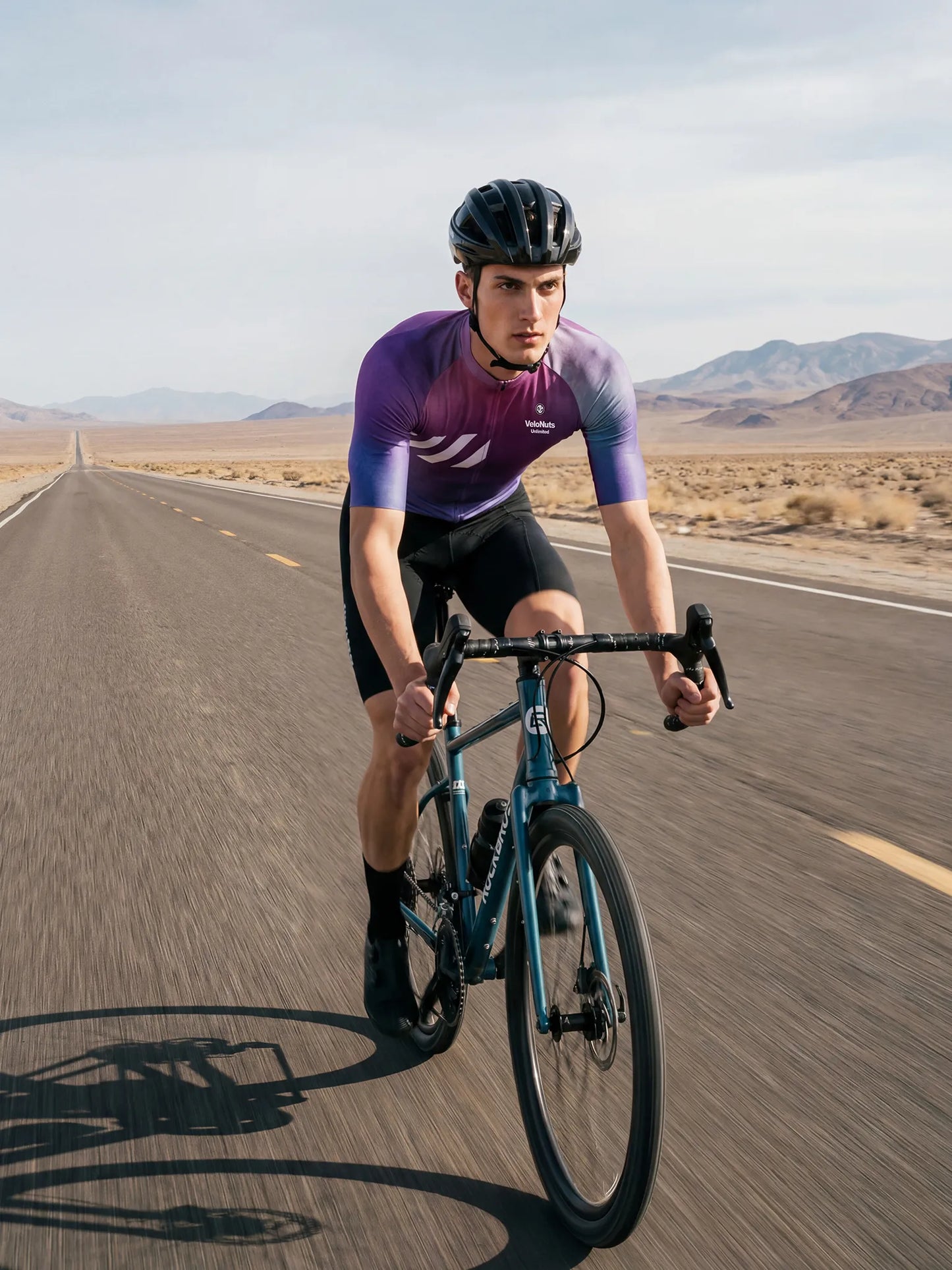 Men's Cycling Jersey-Lavender Mist