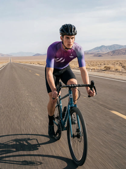Men's Cycling Jersey-Lavender Mist