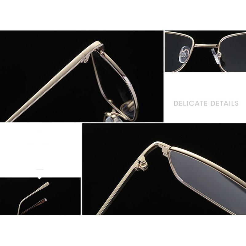 Vintage Slender Square Sunglasses Classic Small Frame New Square Shape  Sunglasses For Men In High-quality Metal Frame Sunglasses For Men New Vintage Sunglasses