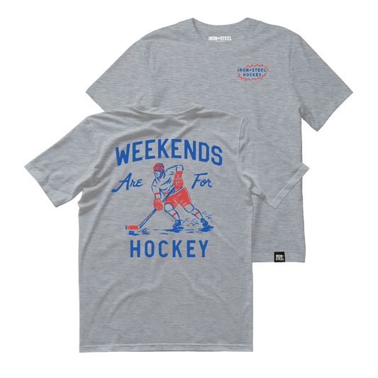 Vintage Weekends are for Hockey Tee