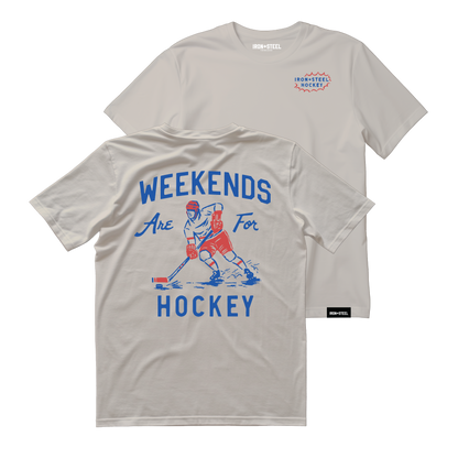 Vintage Weekends are for Hockey Tee