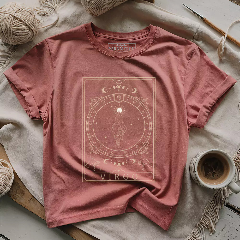 Virgo Yarn Tarot T-shirt