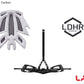LAS Virtus Carbon Cycling Helmet - White/Carbon