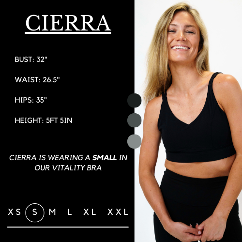 Vitality Bra | Black