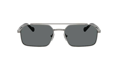 Vogue 0VO4356S Men's Square Sunglasses - Gunmetal Grey 57mm