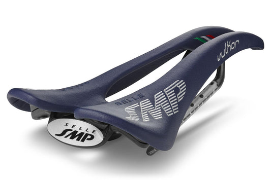 Selle SMP Vulkor Saddle with Carbon Rails (Blue)