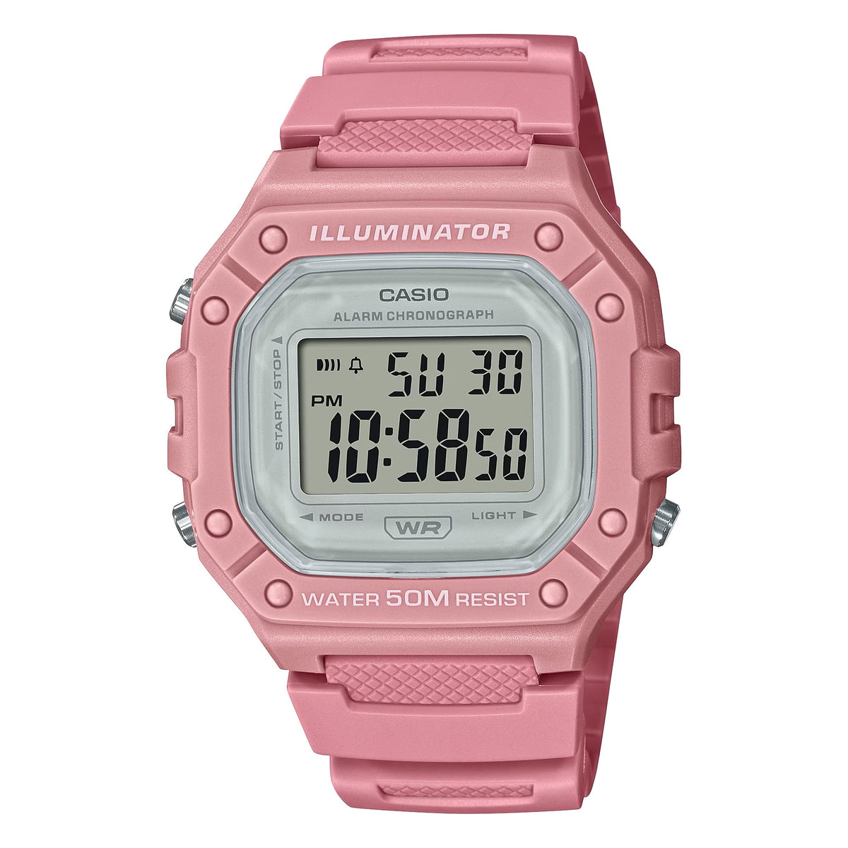 Casio WomenÕs Pink Digital Sports Watch - W-218HC-4AVCF