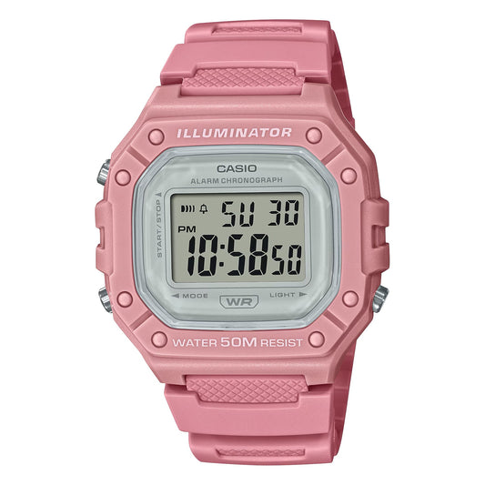 Casio WomenÕs Pink Digital Sports Watch - W-218HC-4AVCF