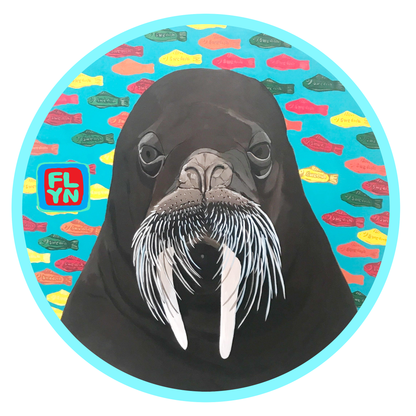 Walrus Dreams Sticker