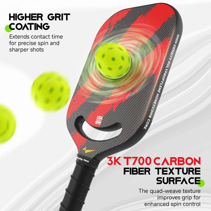 Ascent Power Red in 13mm and 16mm for more control