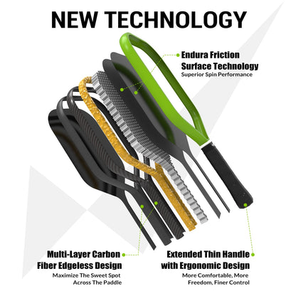 GRASP CONTROL PICKLEBALL PADDLE