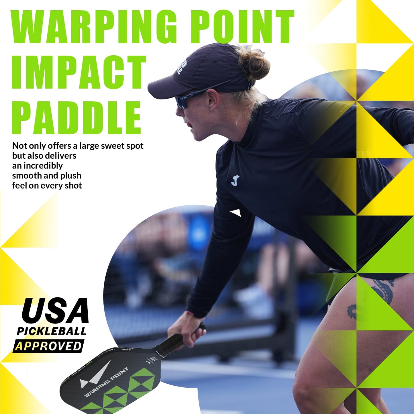 Impact Pickleball Paddle 16mm Built for Control, Durability & Competitive Play